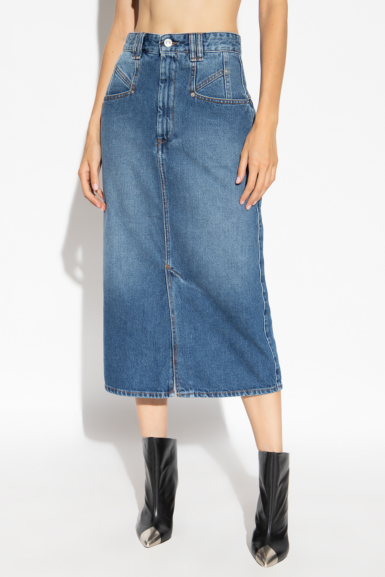 Denim skirt cheap isabel marant